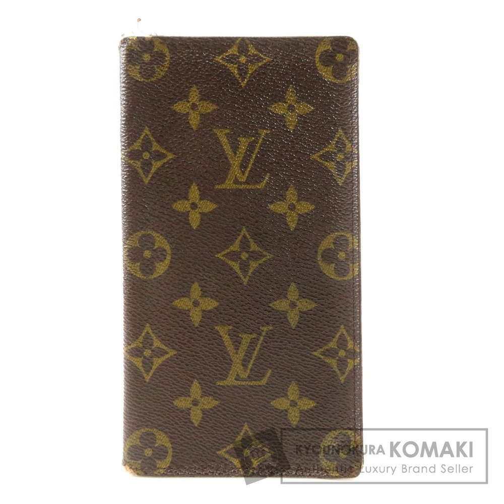 Louis Vuitton Portecarte Crediten Long Wallet Monogram Canvas